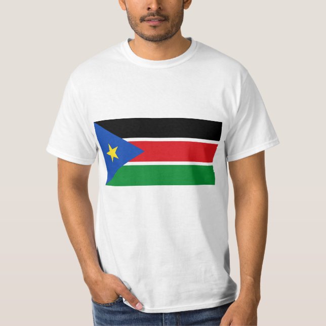 Republic of South Sudan Flag on Tshirts and Gifts (Front)
