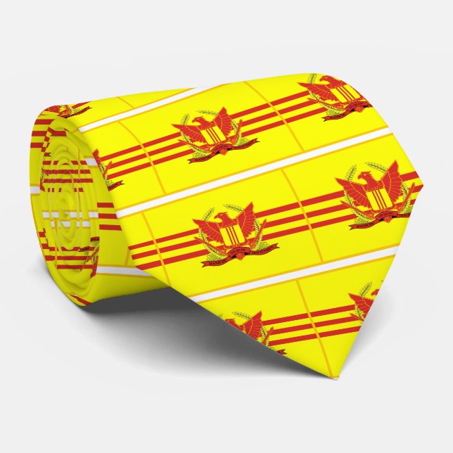Republic of South Vietnam Military Forces Flag Tie (Rolled)