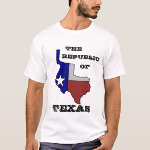 Republic Of Texas - Customised T-Shirt