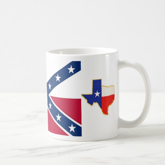 Republic of Texas Flag, texas, The Republic of ... Coffee Mug (Right)