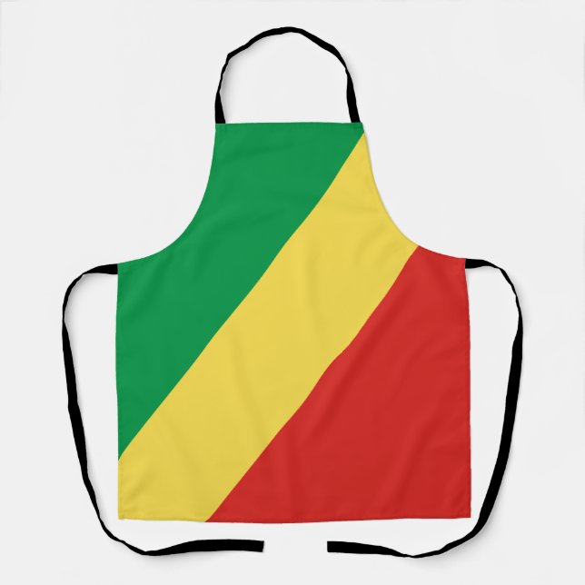 Republic of the Congo Flag Apron (Front)