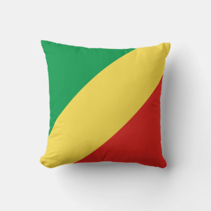 Republic of the Congo Flag Cushion