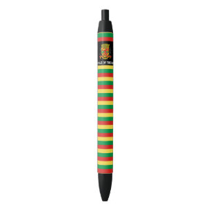 Republic of the Congo Flag Cute Patriotic Black Ink Pen