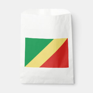 Republic of the Congo Flag Favour Bags