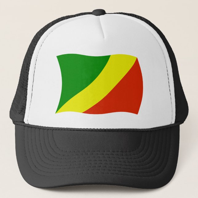 Republic of the Congo Flag Hat (Front)