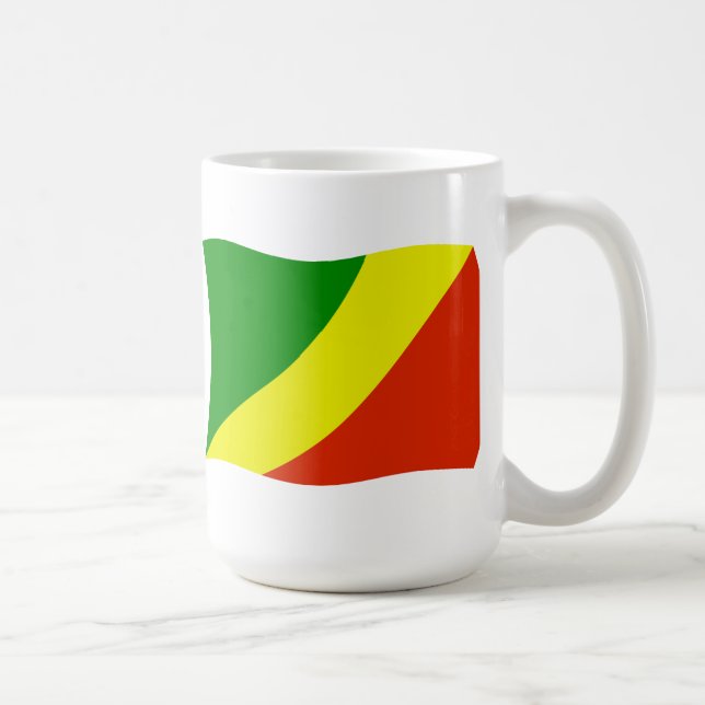 Republic of the Congo Flag Mug (Right)