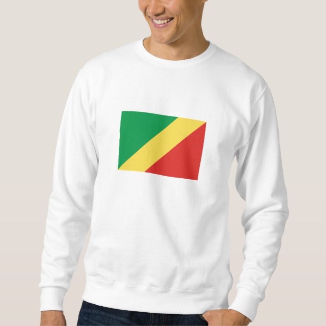 Republic of the Congo Flag Sweatshirt (Front)