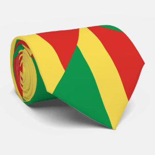 Republic of the Congo Flag Tie