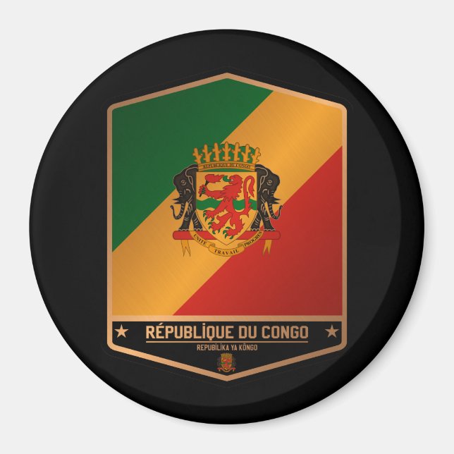 Republic of the Congo Magnet (Front)