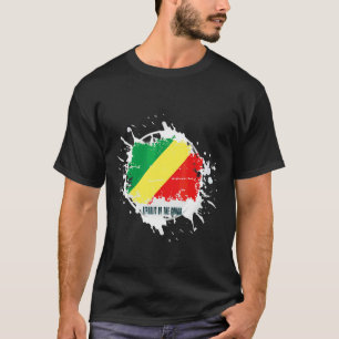 Republic Of The Congo Splash T-Shirt