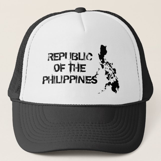 Republic of the Philippines Trucker Hat (Front)