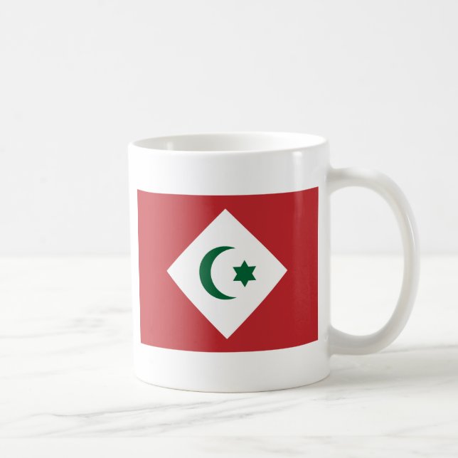 Republic Of The Rif, Morocco flag Coffee Mug (Right)