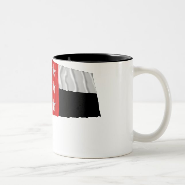 Republic of the Rio Grande Flag Two-Tone Coffee Mug (Right)