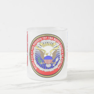 Republic-of-the-USA Seal Frosted Mug