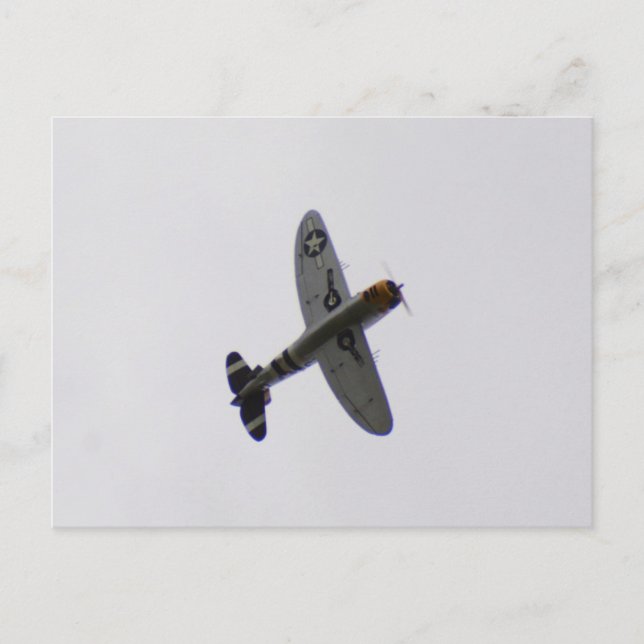 Republic P47 Thunderbolt Postcard (Front)