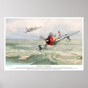 Republic P-47 Thunderbolt Poster