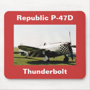 Republic P-47D Thunderbolt Mouse Mat