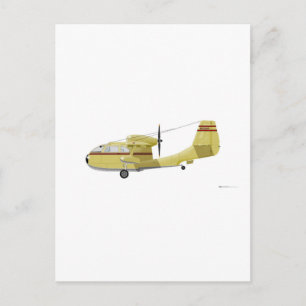 Republic  RC-3 Seabee Postcard