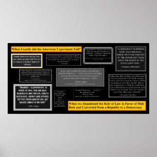 Republic to Democracy Poster