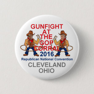 Republican 2016 Convention 6 Cm Round Badge