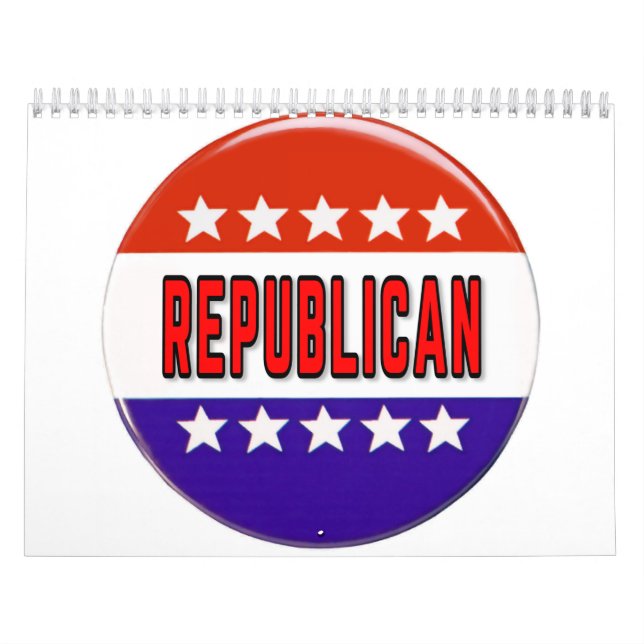 Republican Button Calendar (Cover)