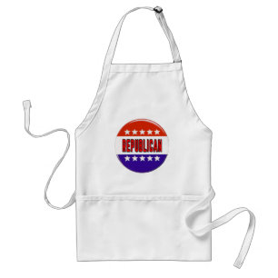 Republican Button Standard Apron