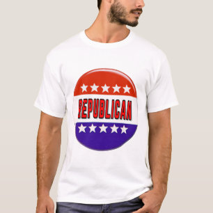 Republican Button T-Shirt