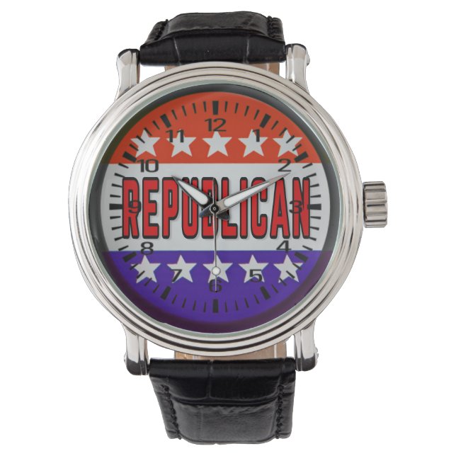 Republican Button Watch (Front)