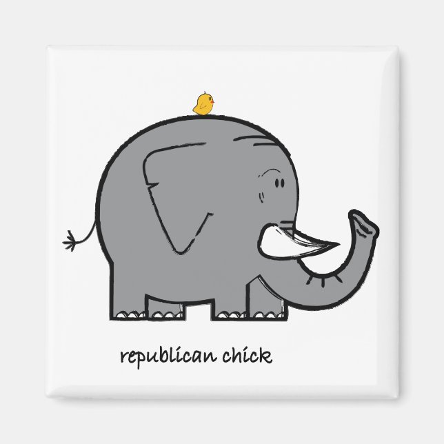 republican chick magnet (Front)