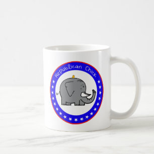 republican chick mug