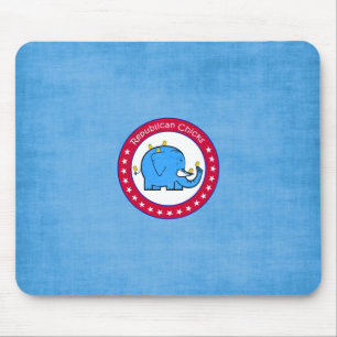 republican chicks mousepad
