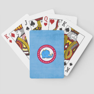 republican chicks playing cards