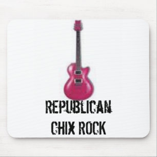 Republican Chix ROCK Mouse Mat