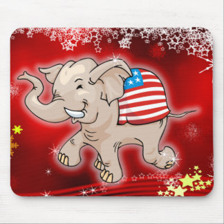 Republican Christmas Mouse Mat