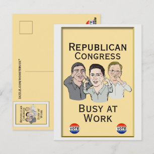 Republican Congress Postcard