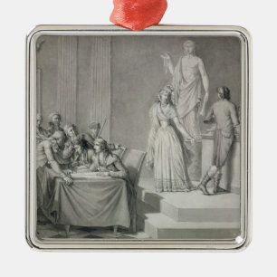 Republican Divorce Metal Tree Decoration