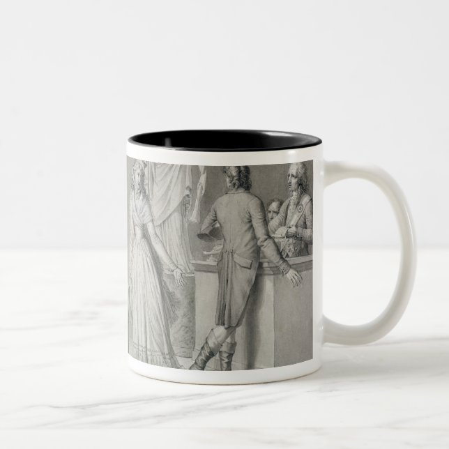Republican Divorce Two-Tone Coffee Mug (Right)