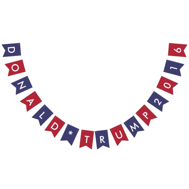 Republican Donald Trump 2016 American Flag Colours (All)