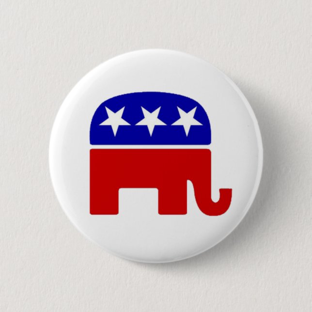 Republican Elephant Buttons (Front)
