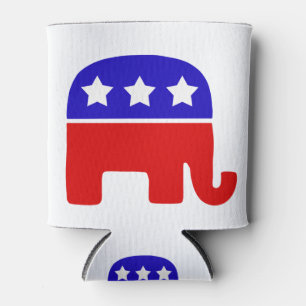 Republican Elephant Can Cooler