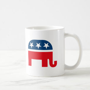 Republican Elephant Coffee Mug