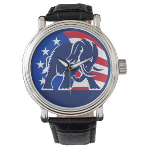 Republican Elephant Flag Watch