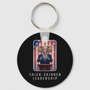 Republican Elephant Leadership America Political G Key Ring