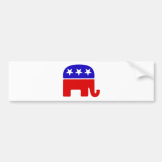 Republican Elephant Logo Bumper Sticker