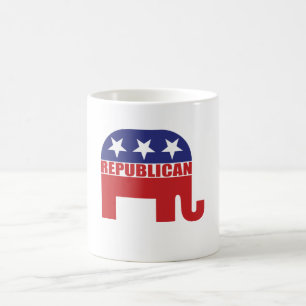 Republican Elephant Logo Coffee Mug