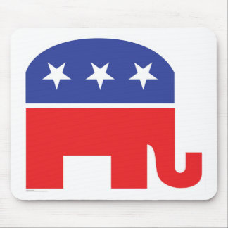 Republican-Elephant Mouse Mat