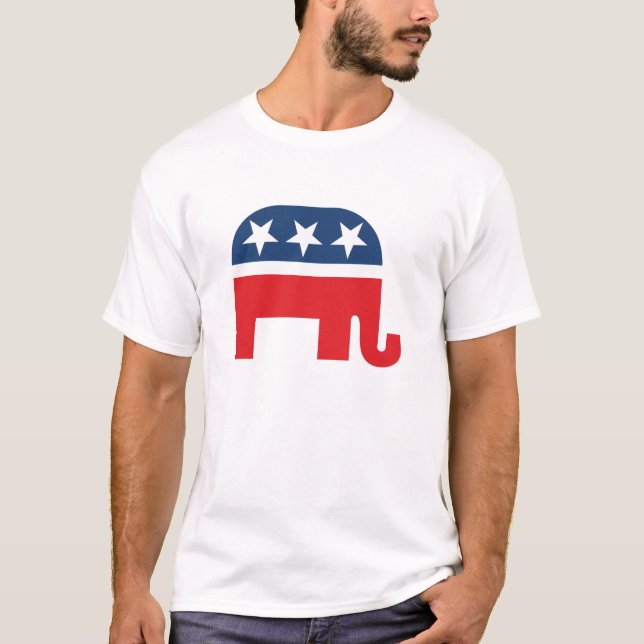 Republican Elephant symbol T-Shirt (Front)