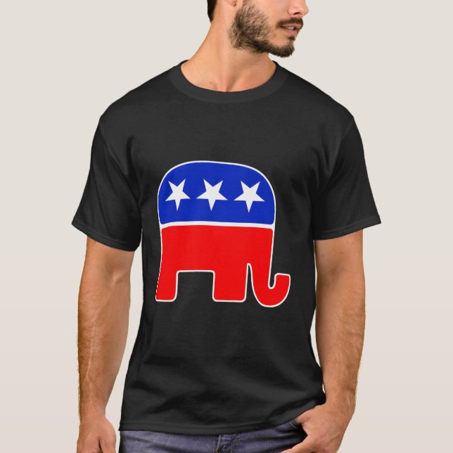 Republican Elephant T-Shirt (Front)