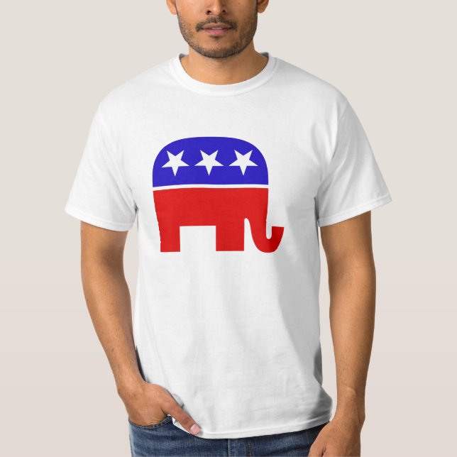 Republican Elephant T shirts (Front)