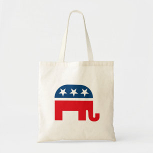 Republican Elephant Tote Bag